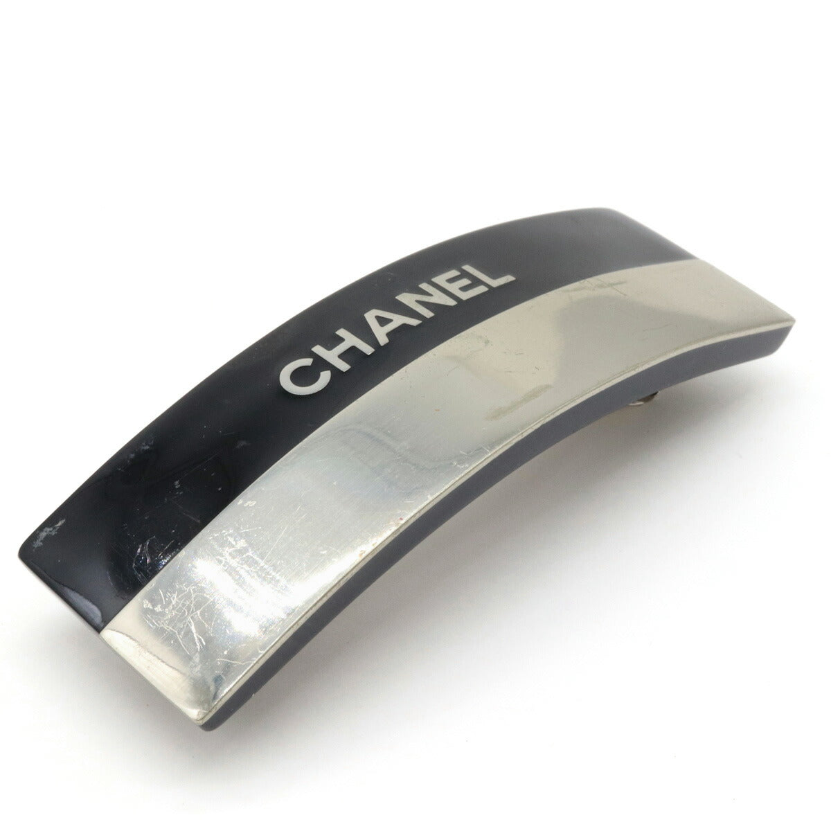 Chanel Plastic Logo Hair Clip 00A