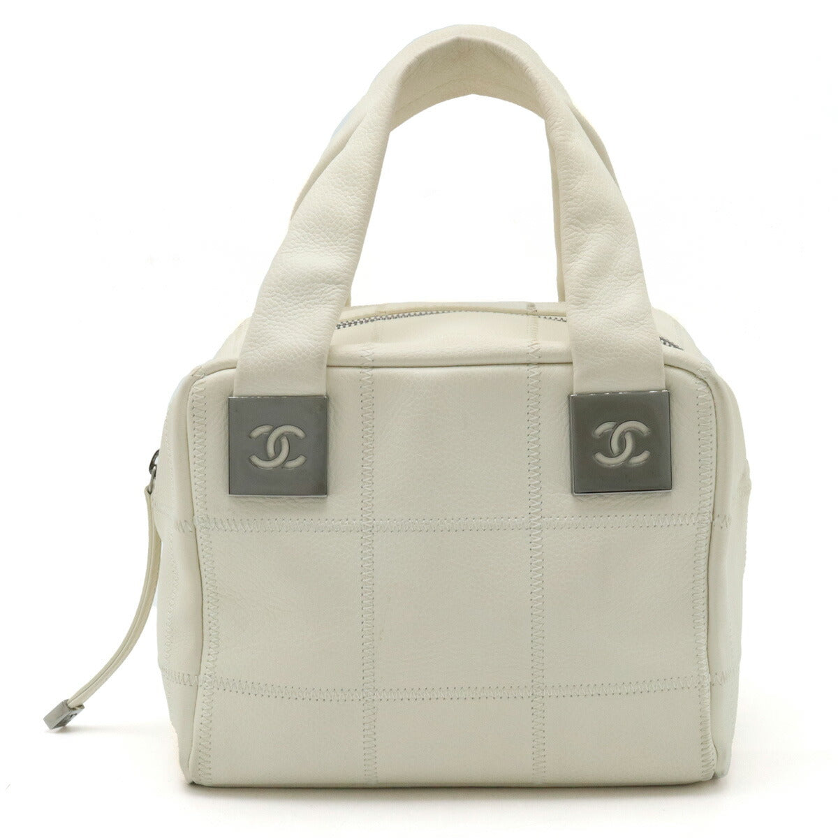 Chanel Choco Bar Leather Handbag