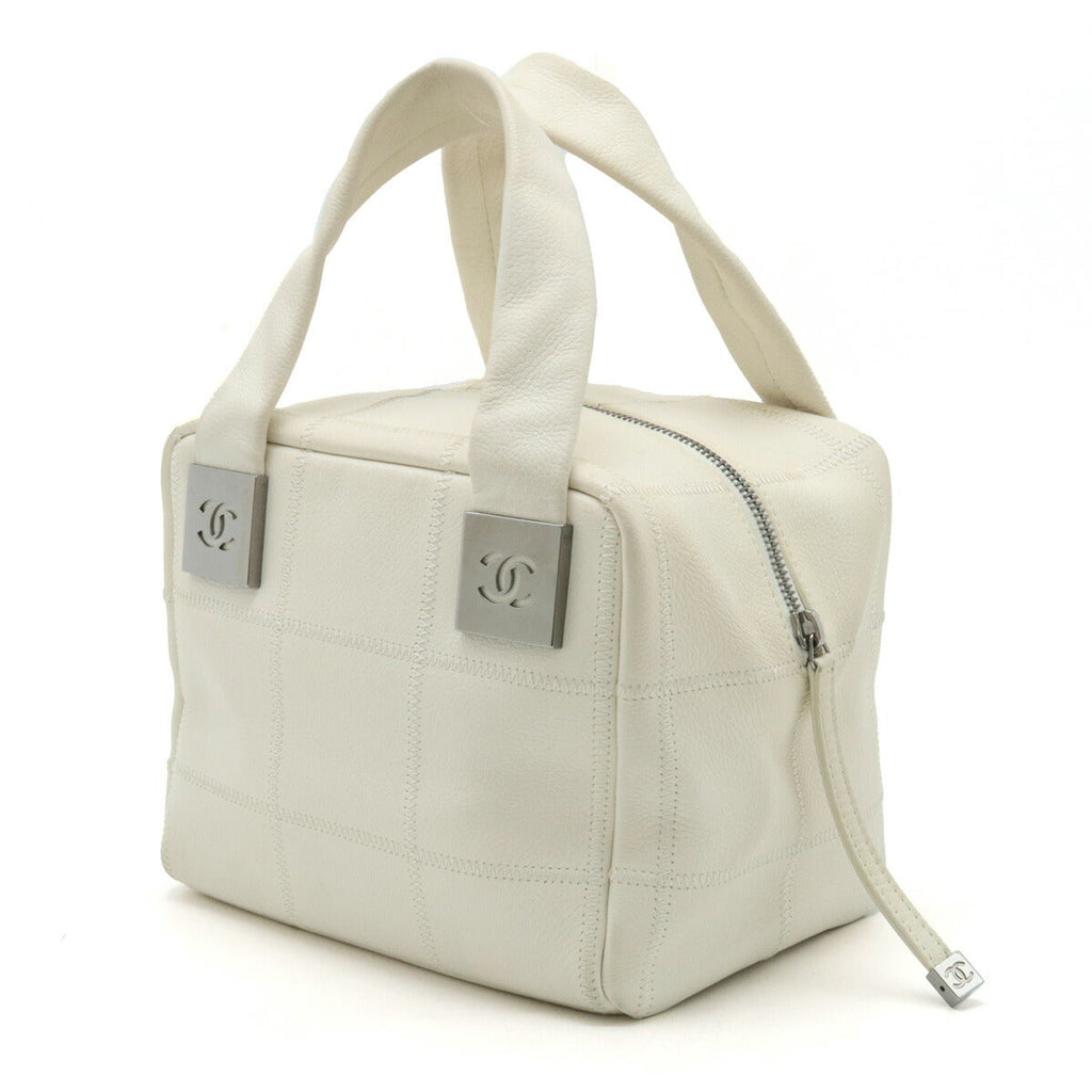 Chanel Choco Bar Leather Handbag