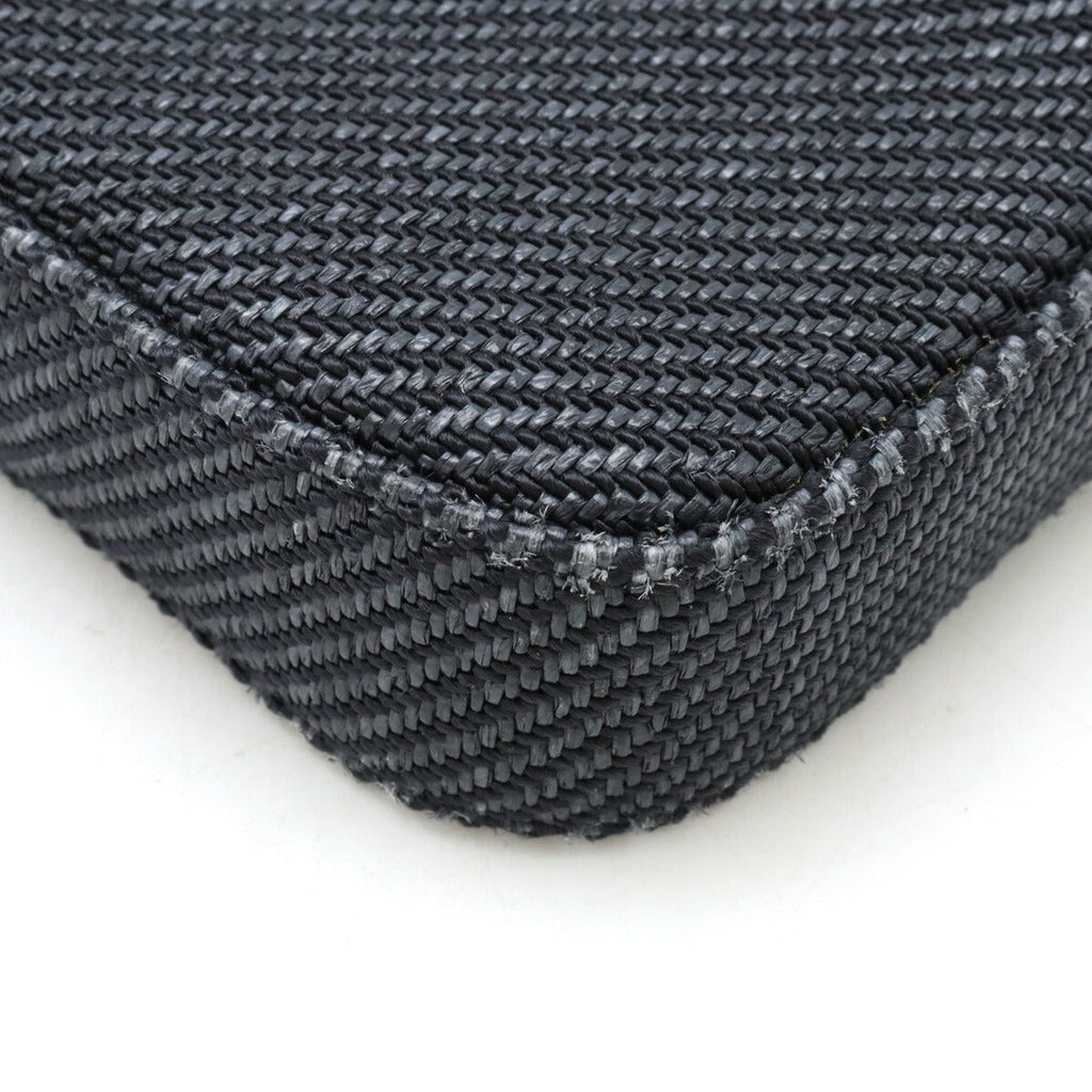 Chanel Canvas/Leather Deauville Line 2way Long Wallet A81978