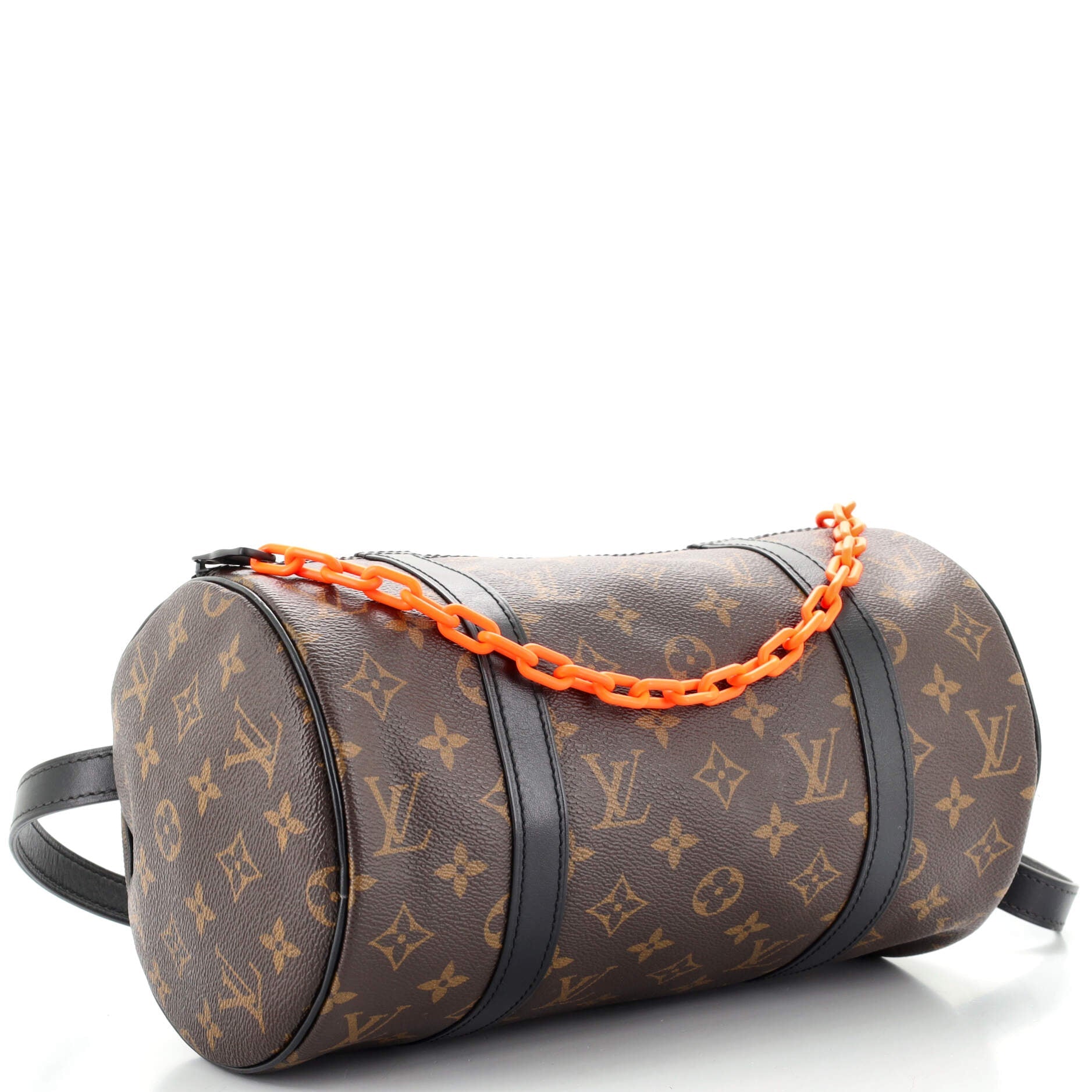 Solar Ray Papillon Messenger Monogram Canvas Mini