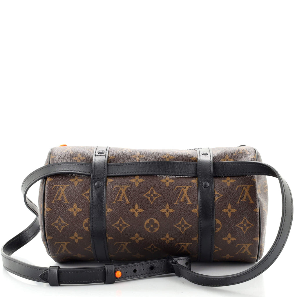 Solar Ray Papillon Messenger Monogram Canvas Mini