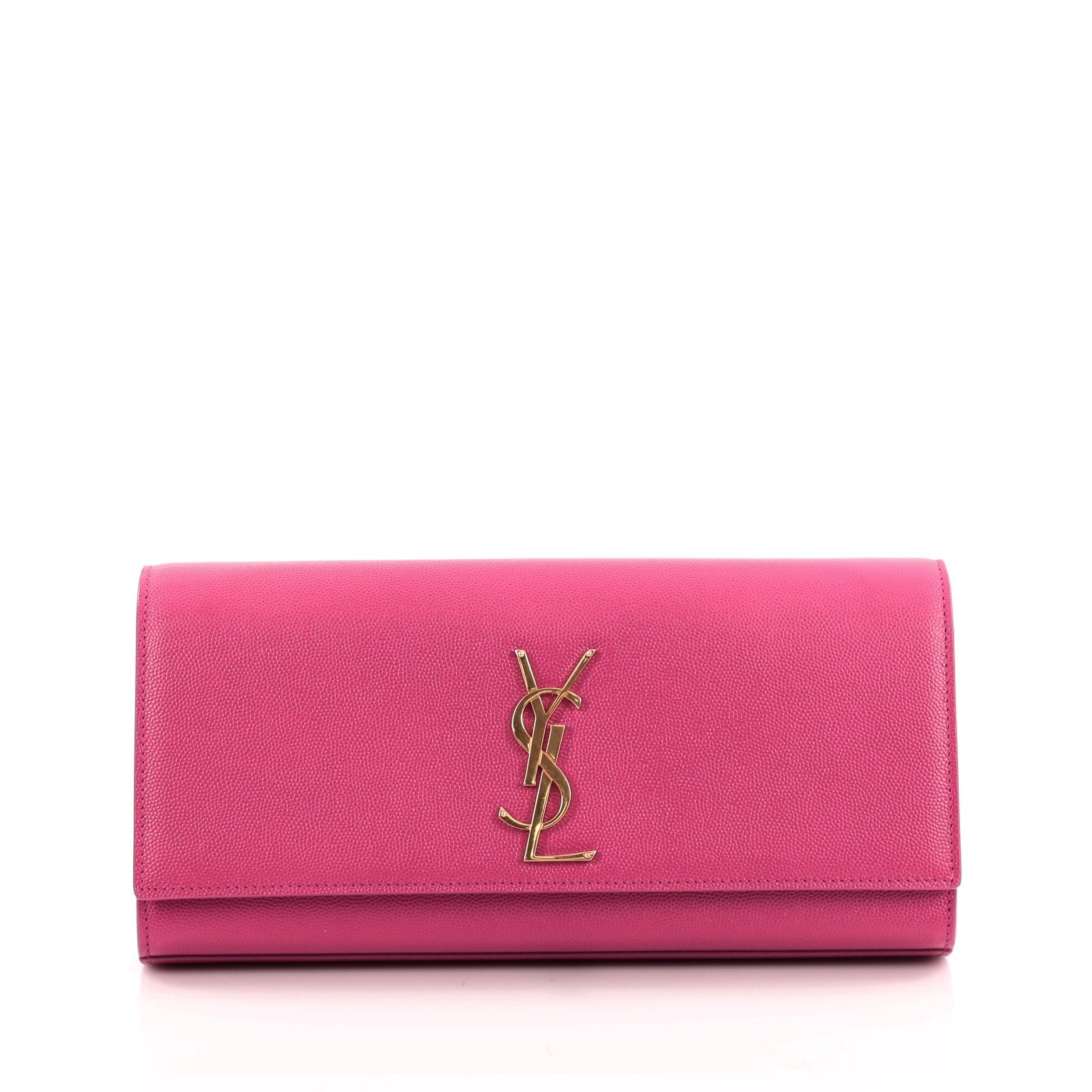 Classic Monogram Clutch Leather Medium