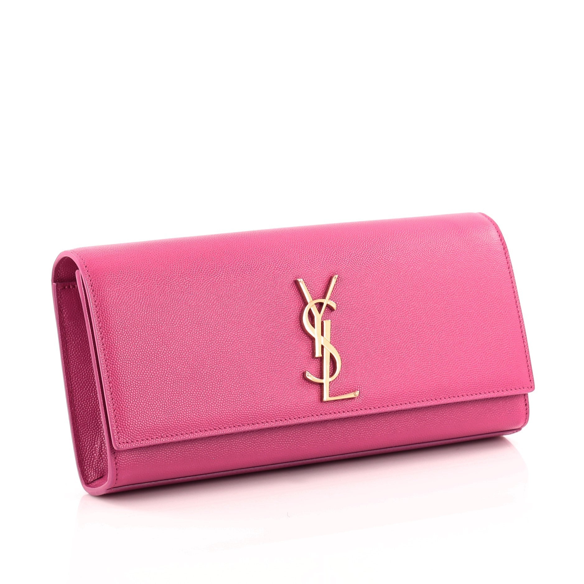 Classic Monogram Clutch Leather Medium