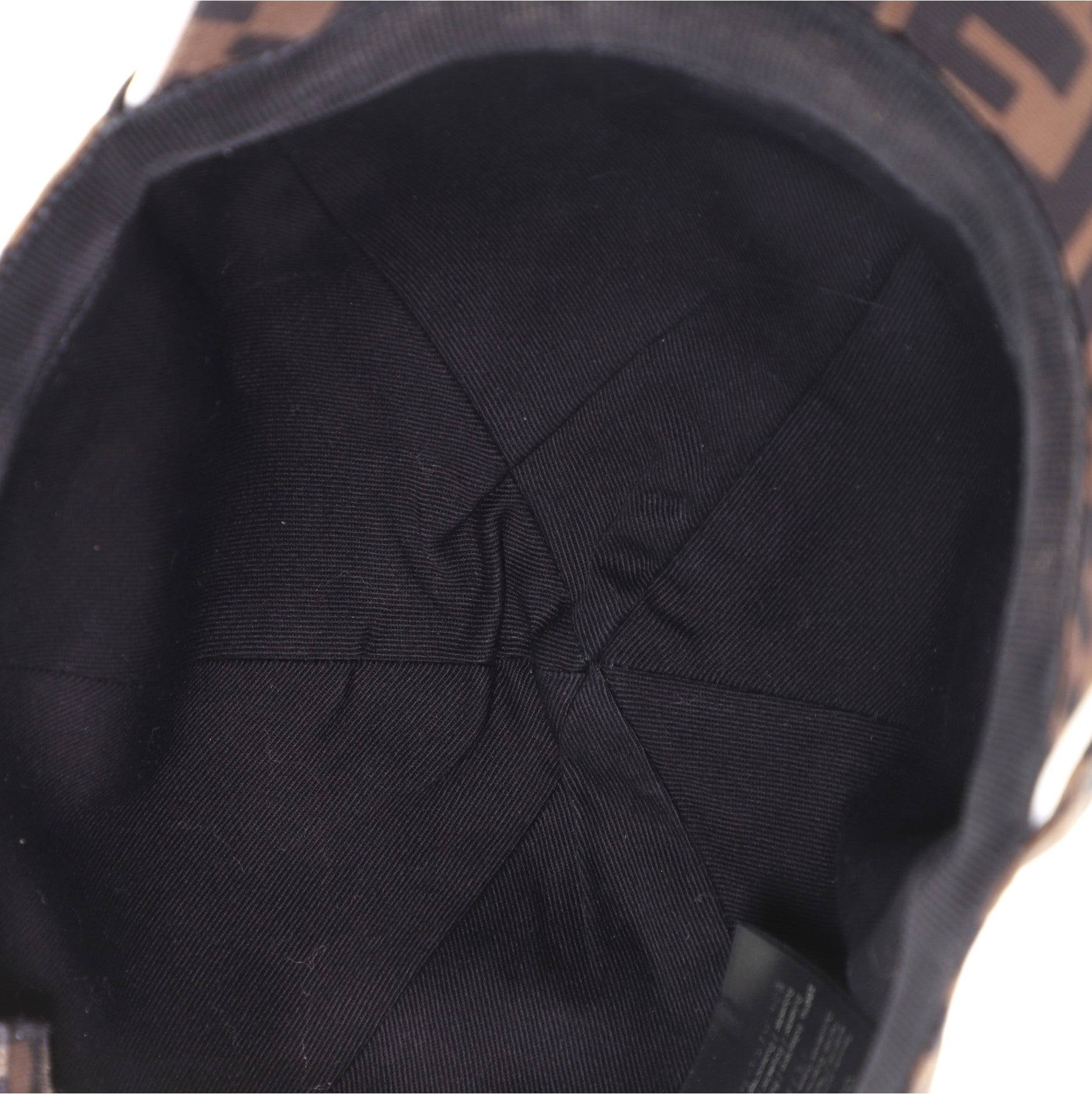 Logo Baseball Cap Zucca Canvas Large