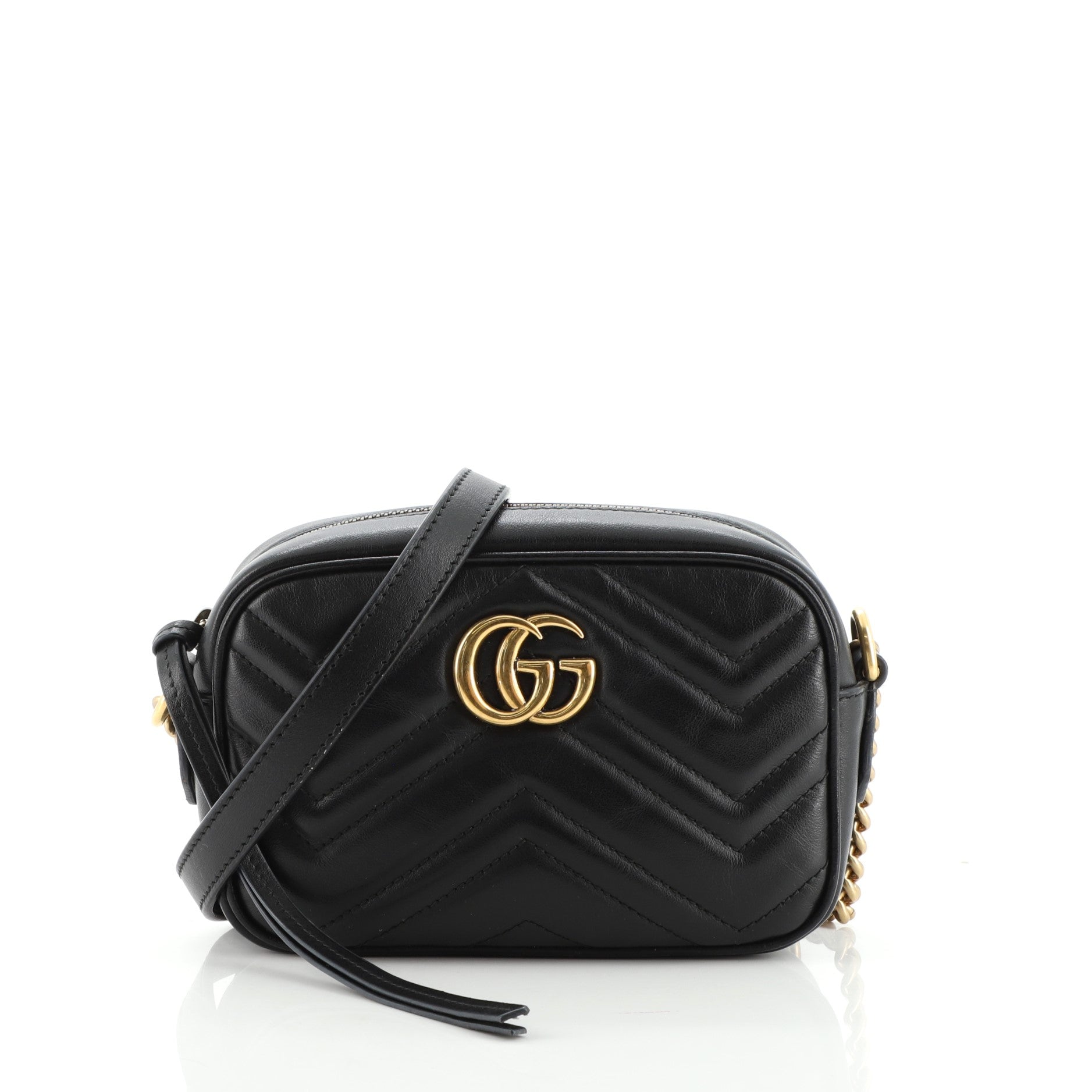 GG Marmont Shoulder Bag Matelasse Leather Mini