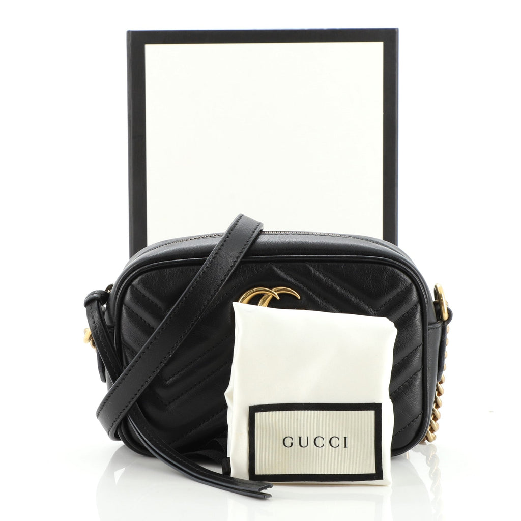 GG Marmont Shoulder Bag Matelasse Leather Mini