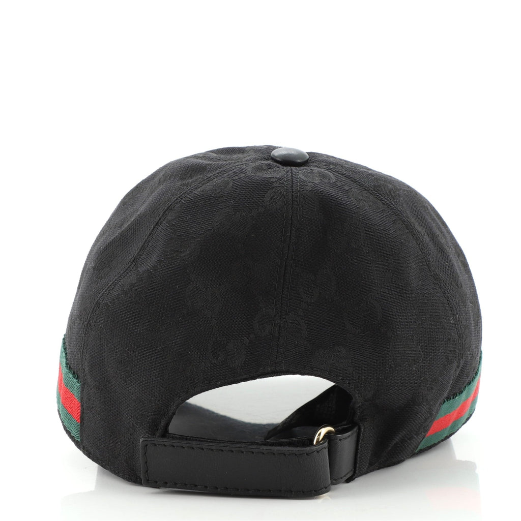 Web Baseball Cap GG Canvas Medium