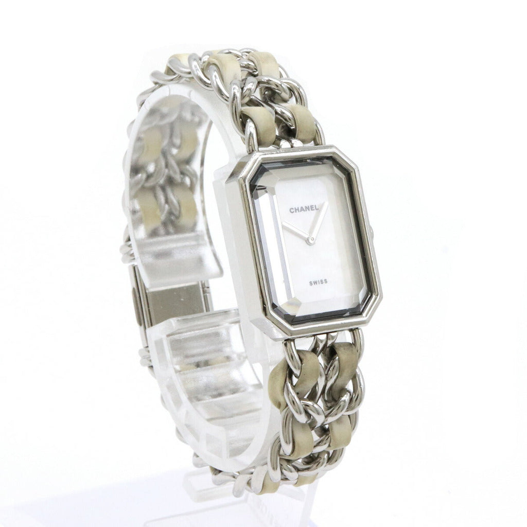 Chanel White Shell Première Watch H1639
