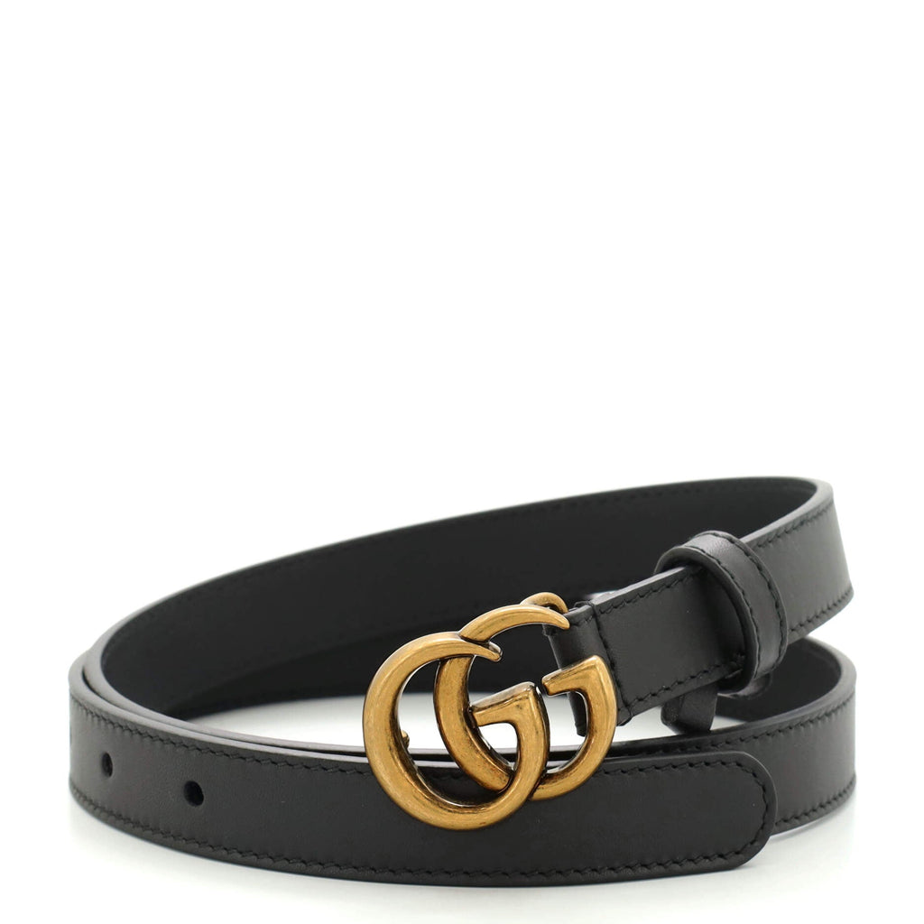 GG Marmont Belt Leather Thin 75