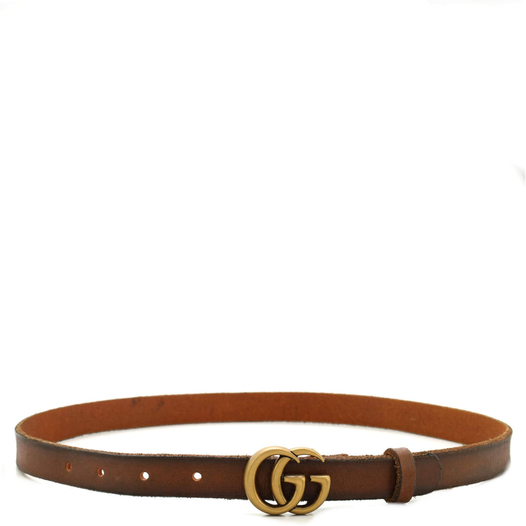GG Marmont Belt Leather Thin 75