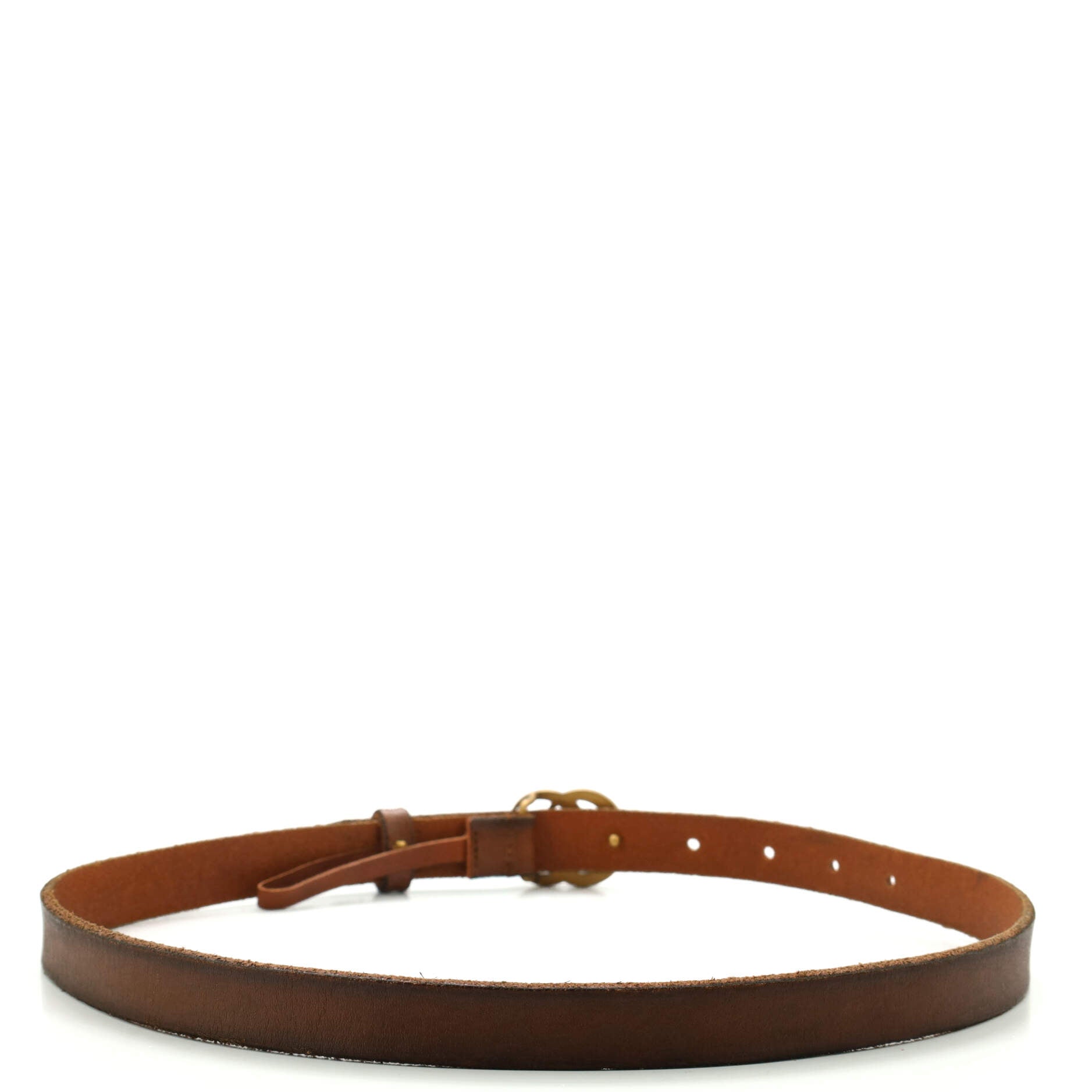 GG Marmont Belt Leather Thin 75