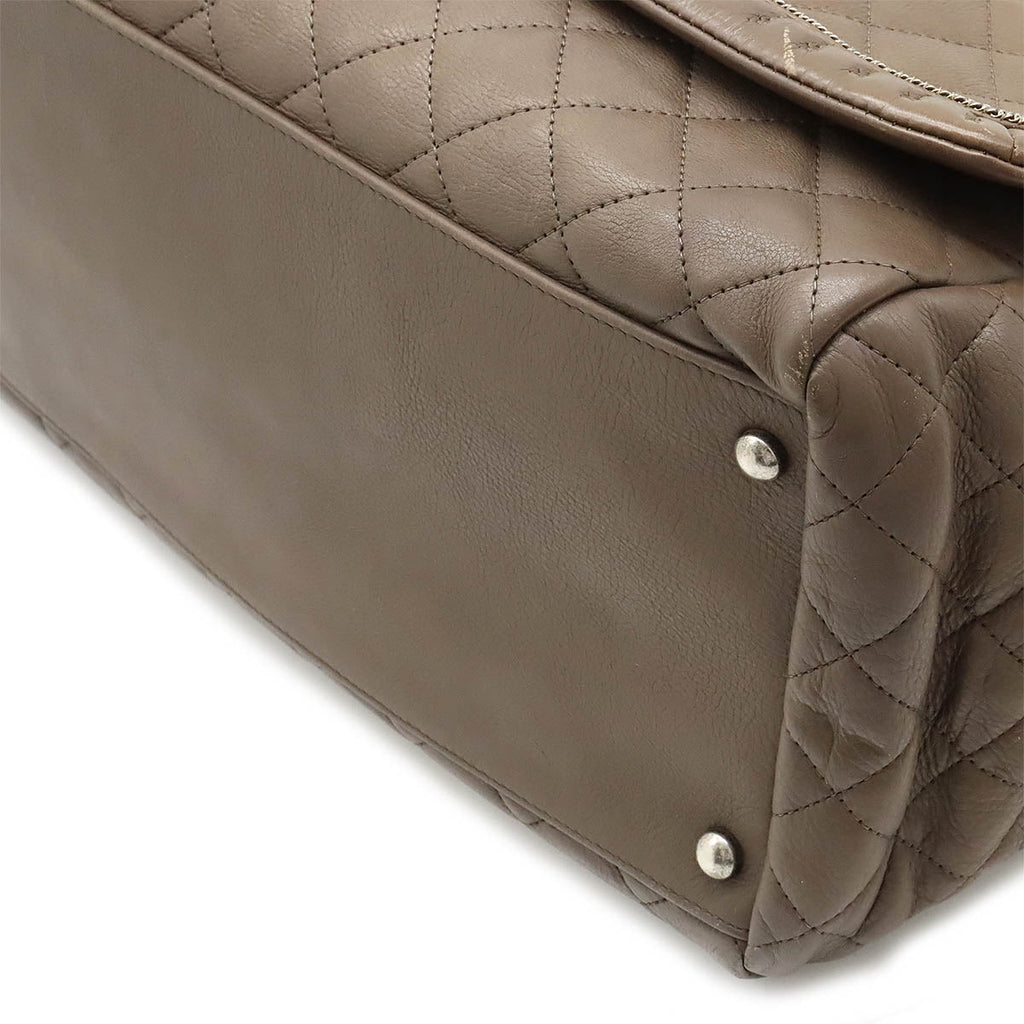 Chanel Leather Matelassé Shoulder Bag