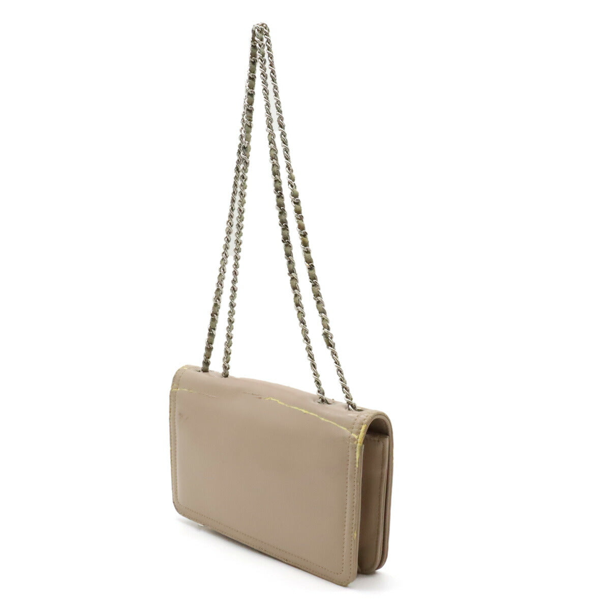 Chanel Enamel Lipstick Coco Mark 2way Chain Bag A66936