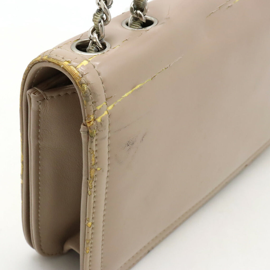 Chanel Enamel Lipstick Coco Mark 2way Chain Bag A66936
