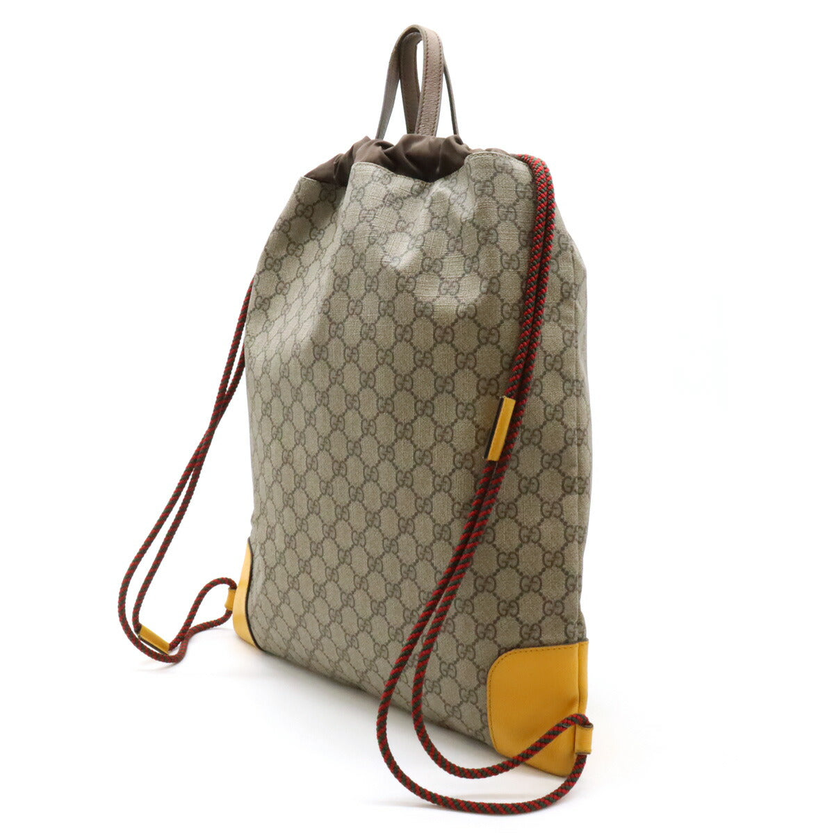 Gucci GG Supreme Cat Head Drawstring Backpack