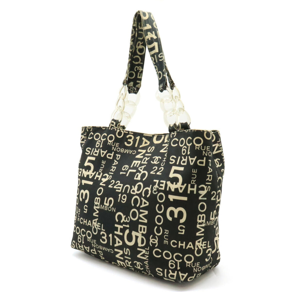 Chanel By Sea Line Canvas 2way Tote Bag A18303