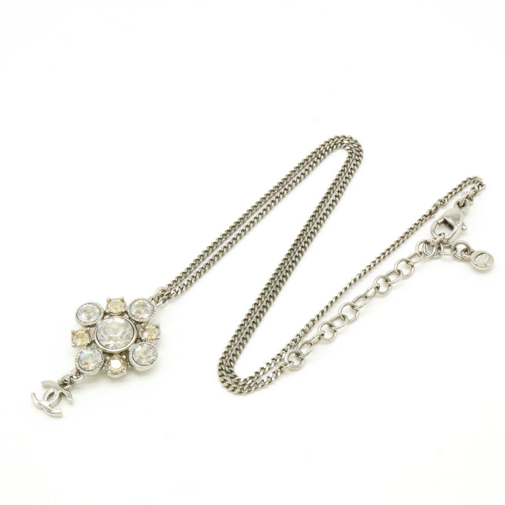 Chanel Metal Coco Mark Necklace Pendant 10V