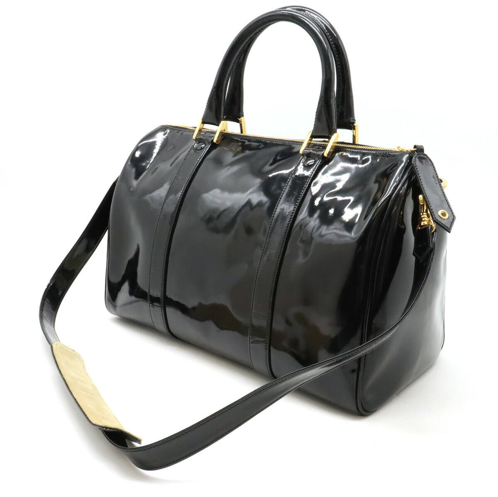 Chanel Patent Leather Coco Mark 2way Handbag