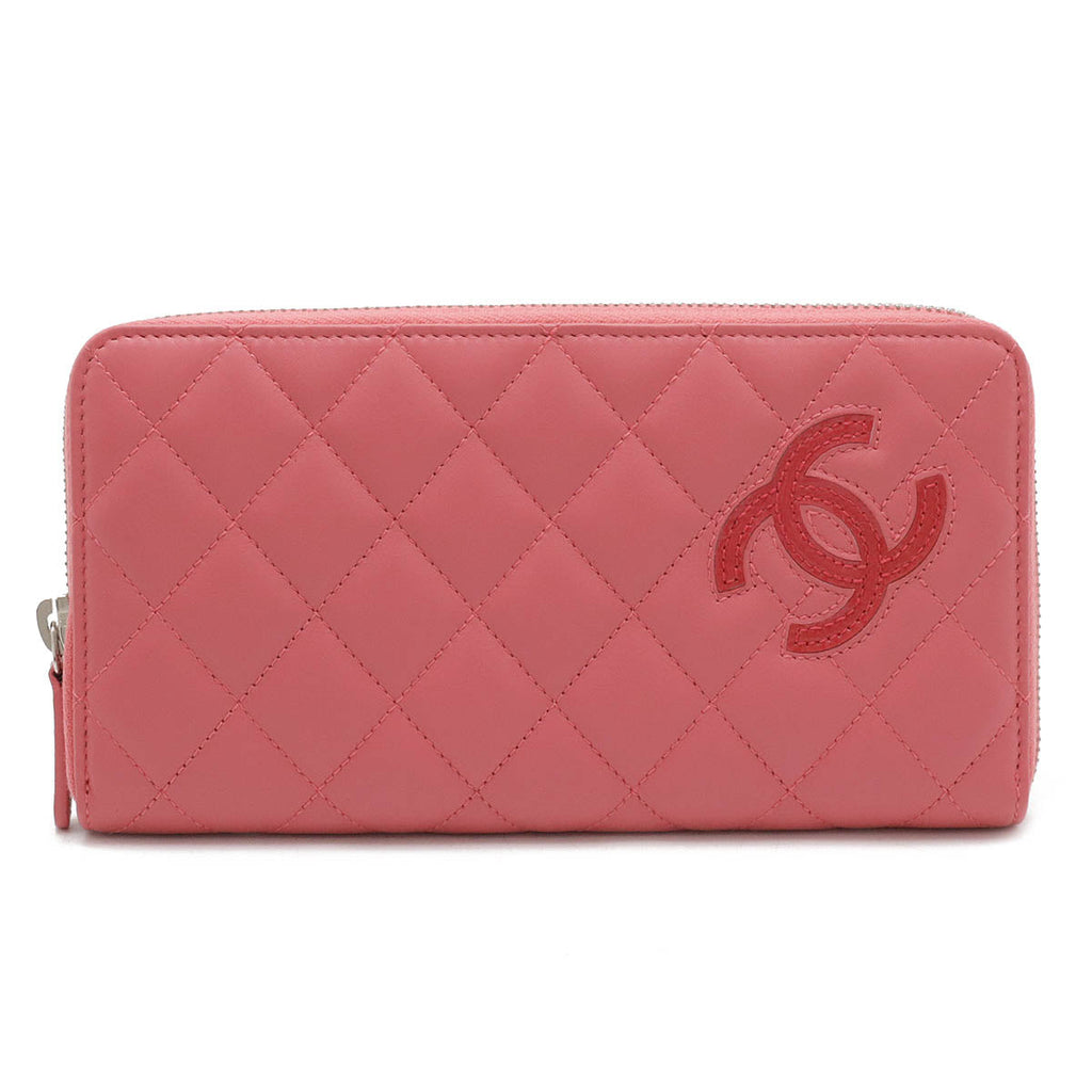 Chanel Patent Leather Simply CC Long Wallet A80213