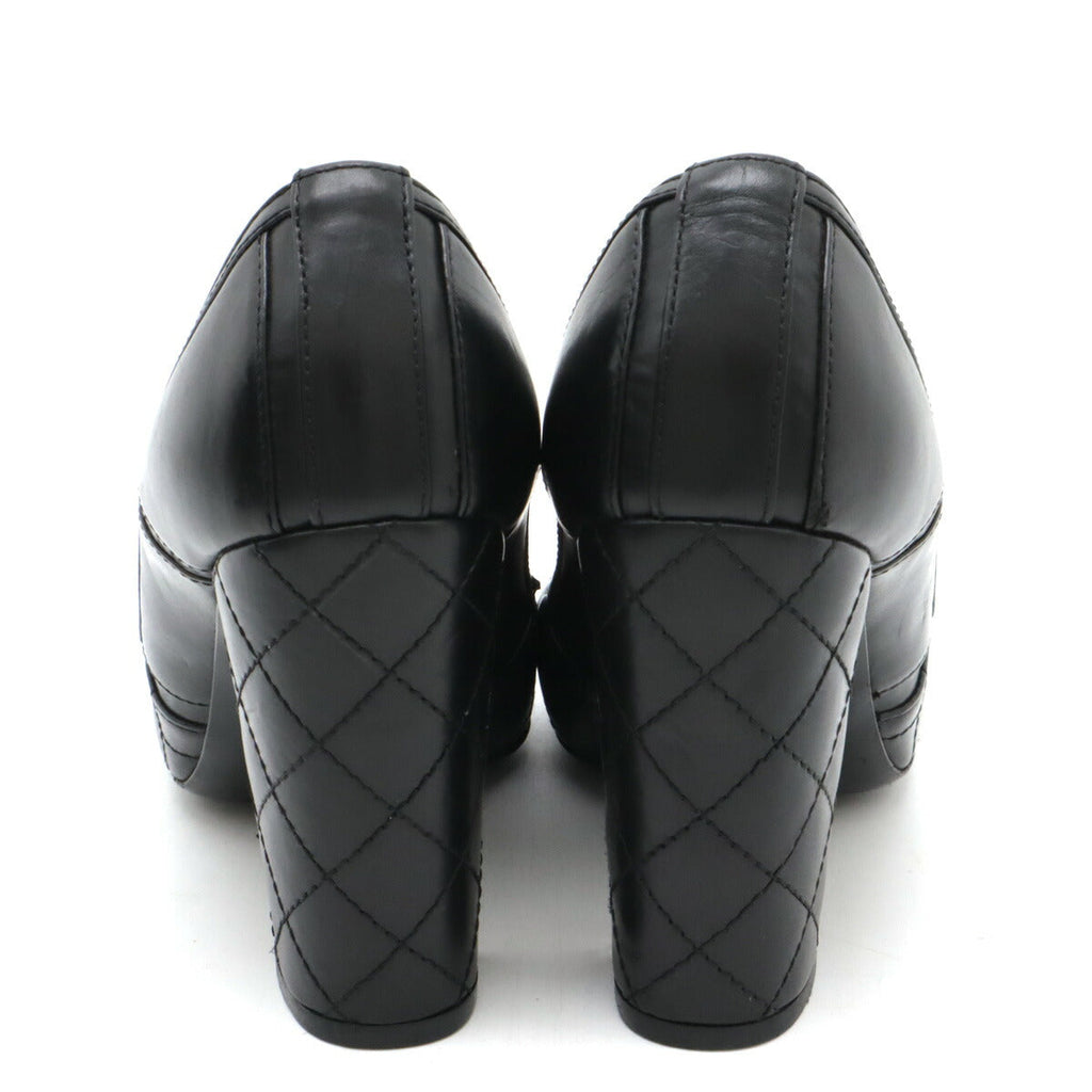 Chanel Matelasse Leather Pumps