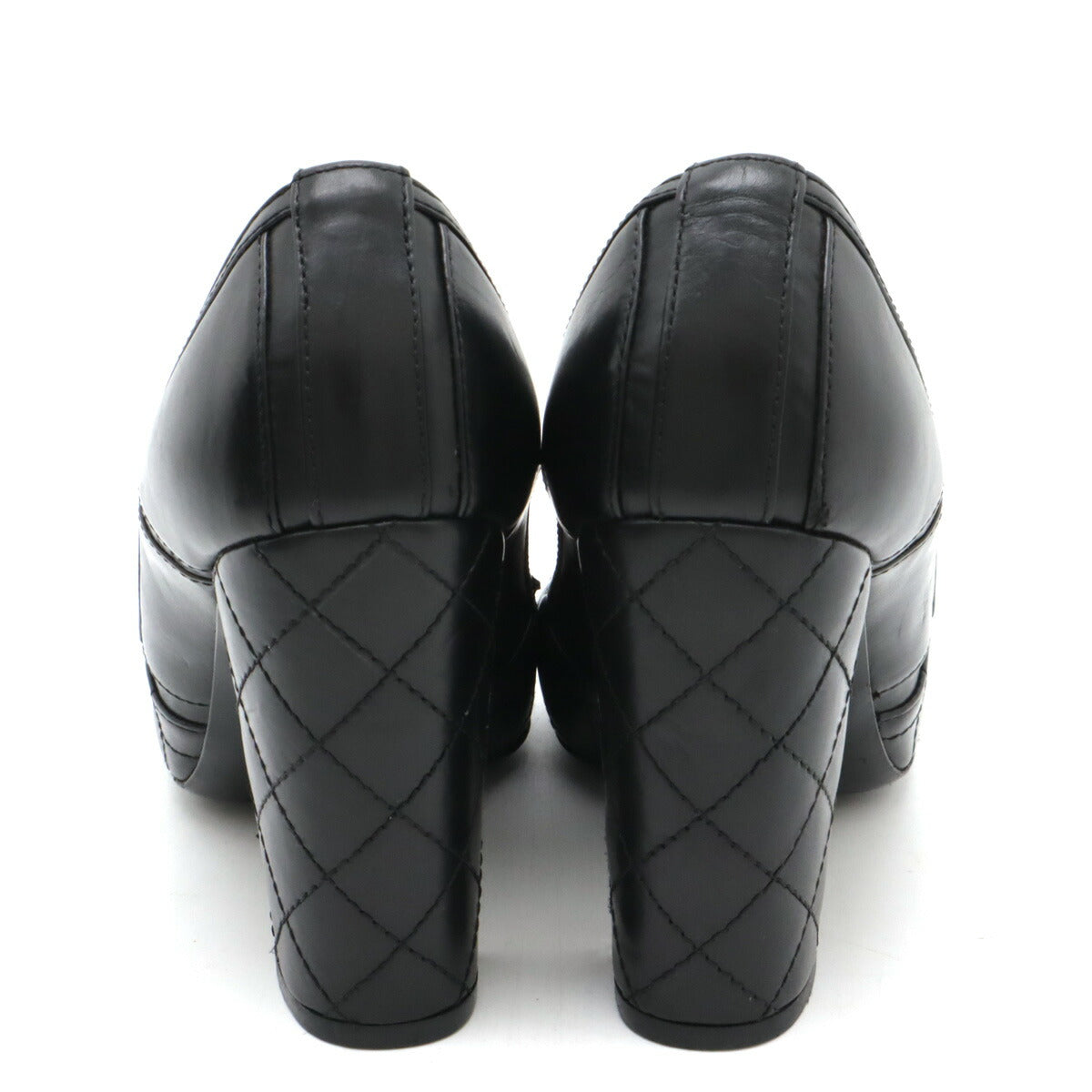 Chanel Matelasse Leather Pumps