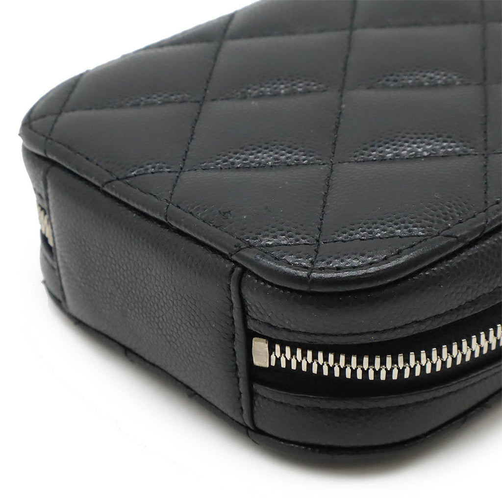 Chanel Matelasse Caviar Skin Phone Shoulder Bag