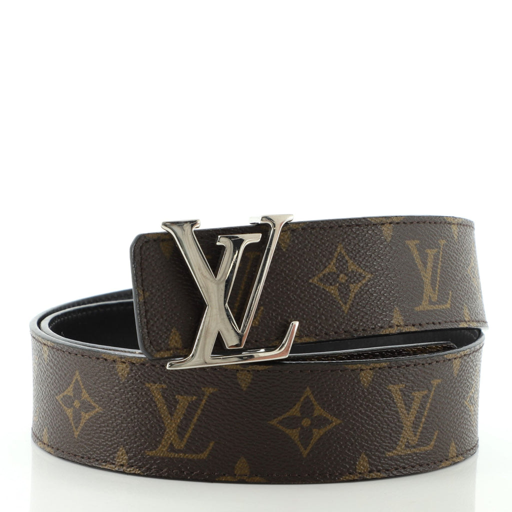 LV Initiales Belt Monogram Canvas Wide 90