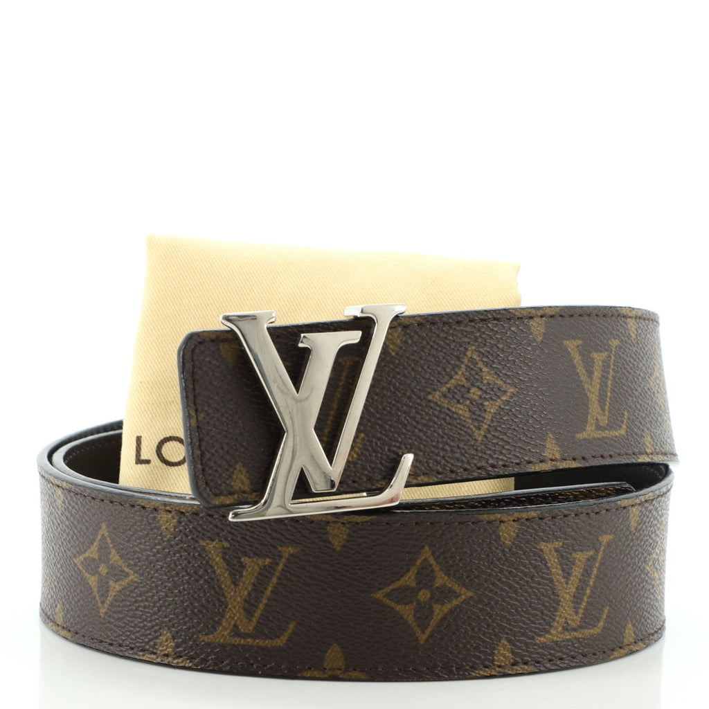 LV Initiales Belt Monogram Canvas Wide 90