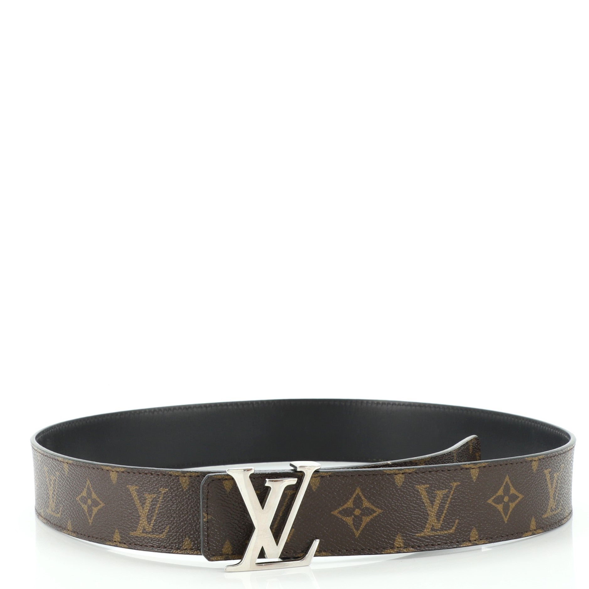 LV Initiales Belt Monogram Canvas Wide 90