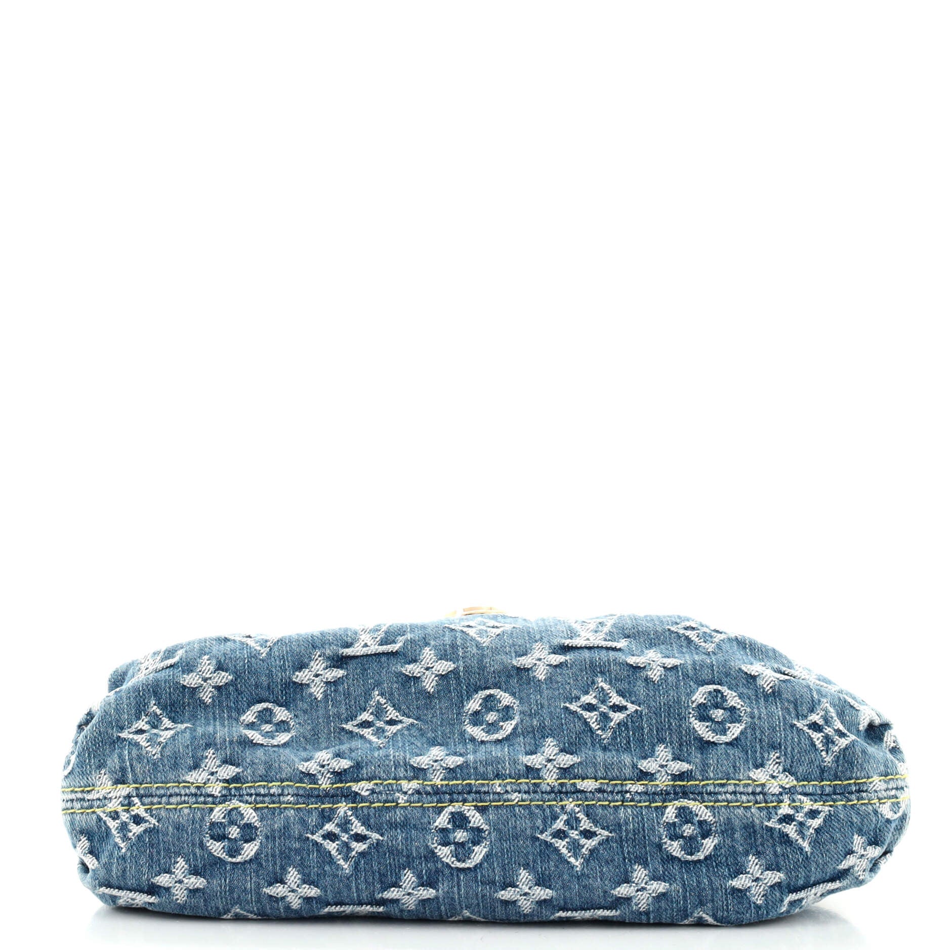 Pleaty Handbag Denim Mini