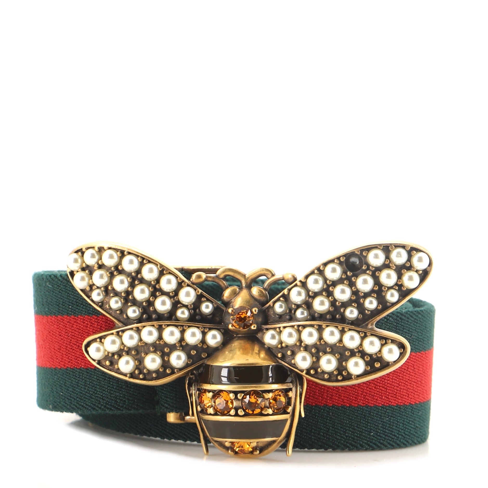 Queen Margaret Bee Belt Canvas Wide 80