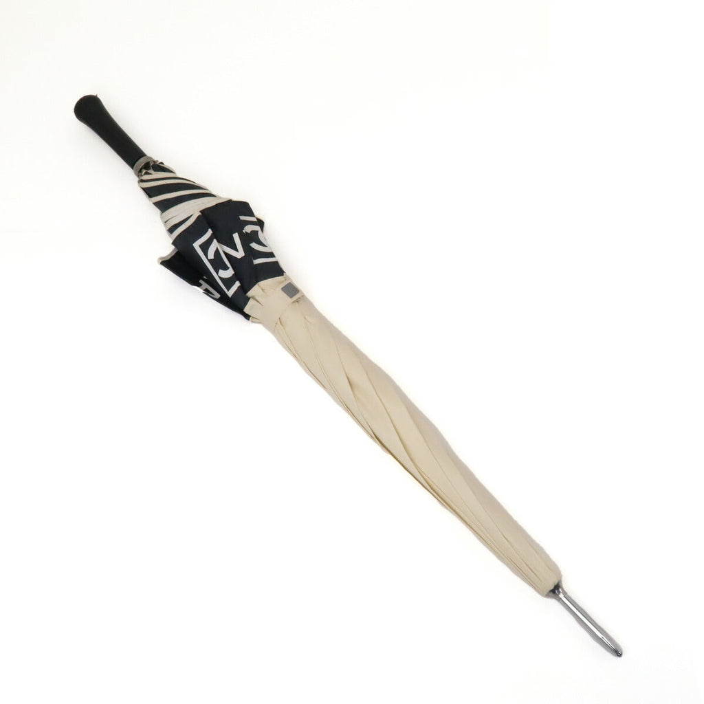 Chanel Coco Mark Logo Nylon Canvas Umbrella