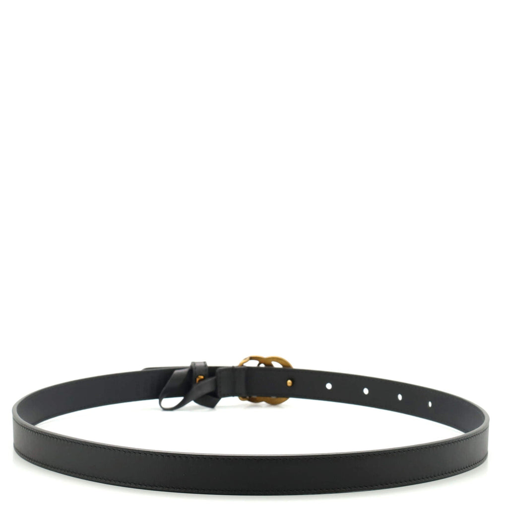 GG Marmont Belt Leather Thin 80