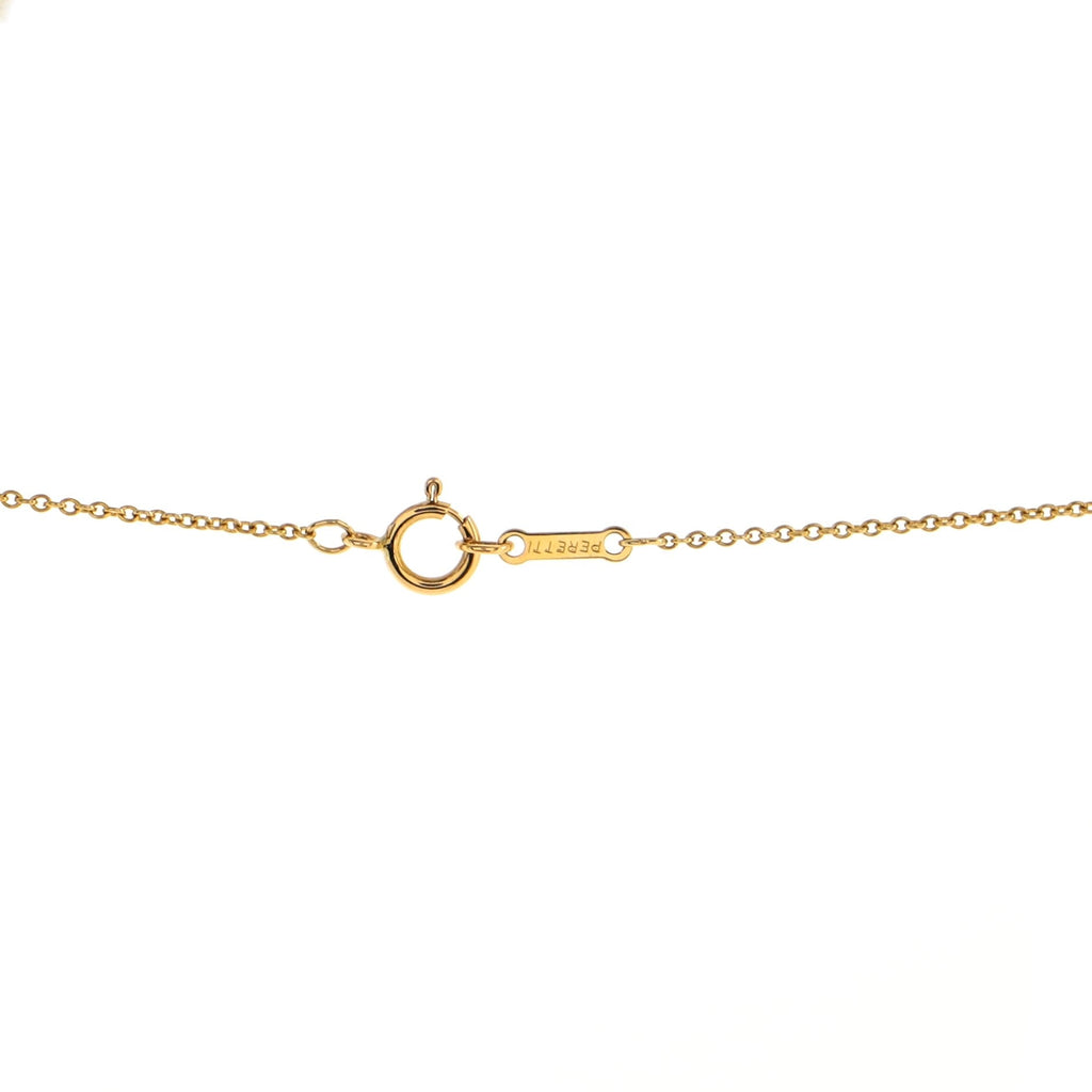 Elsa Peretti Apple Pendant Necklace 18K Yellow Gold