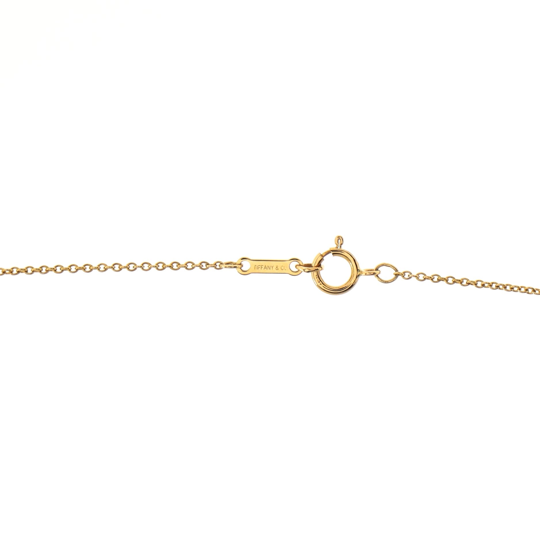Elsa Peretti Apple Pendant Necklace 18K Yellow Gold
