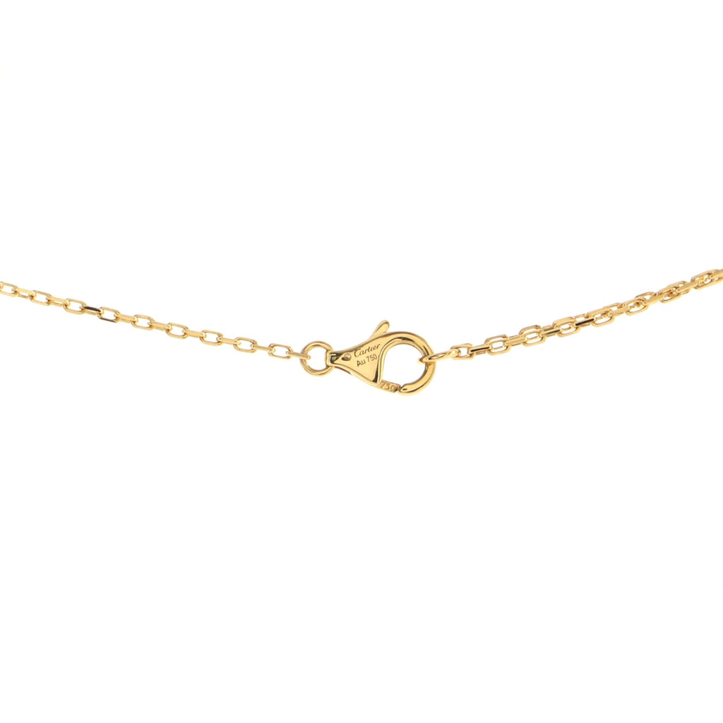 Diamants Legers Pendant Necklace 18K Yellow Gold with Diamond Small