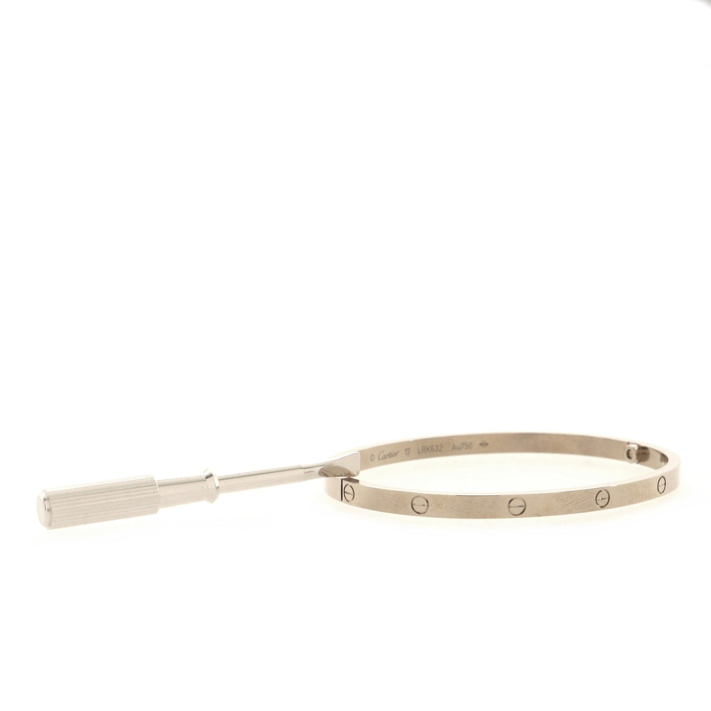 Love Bracelet 18K White Gold Small