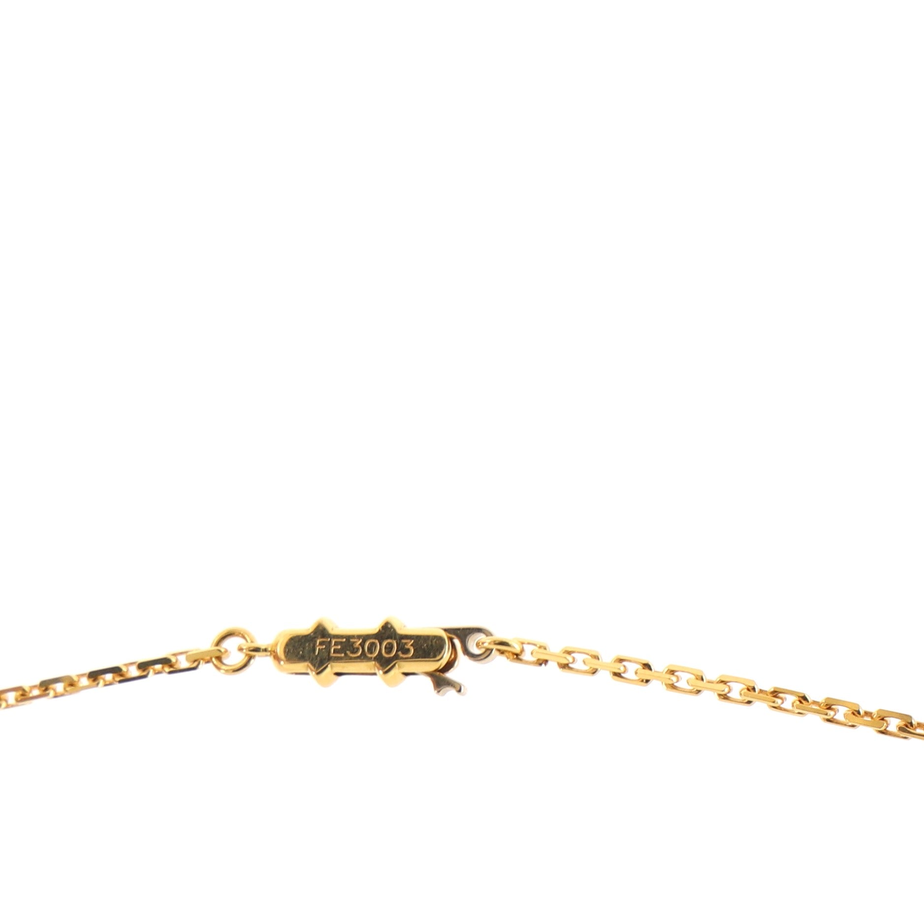 Love Station Necklace 18K Yellow Gold