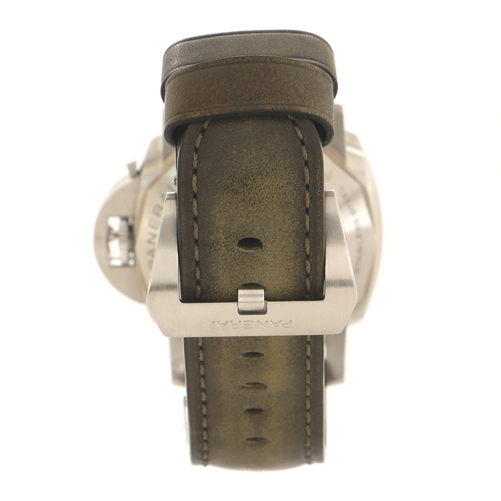 Luminor Marina 1950 3 Days Automatic Watch Stainless Steel and Leather 44