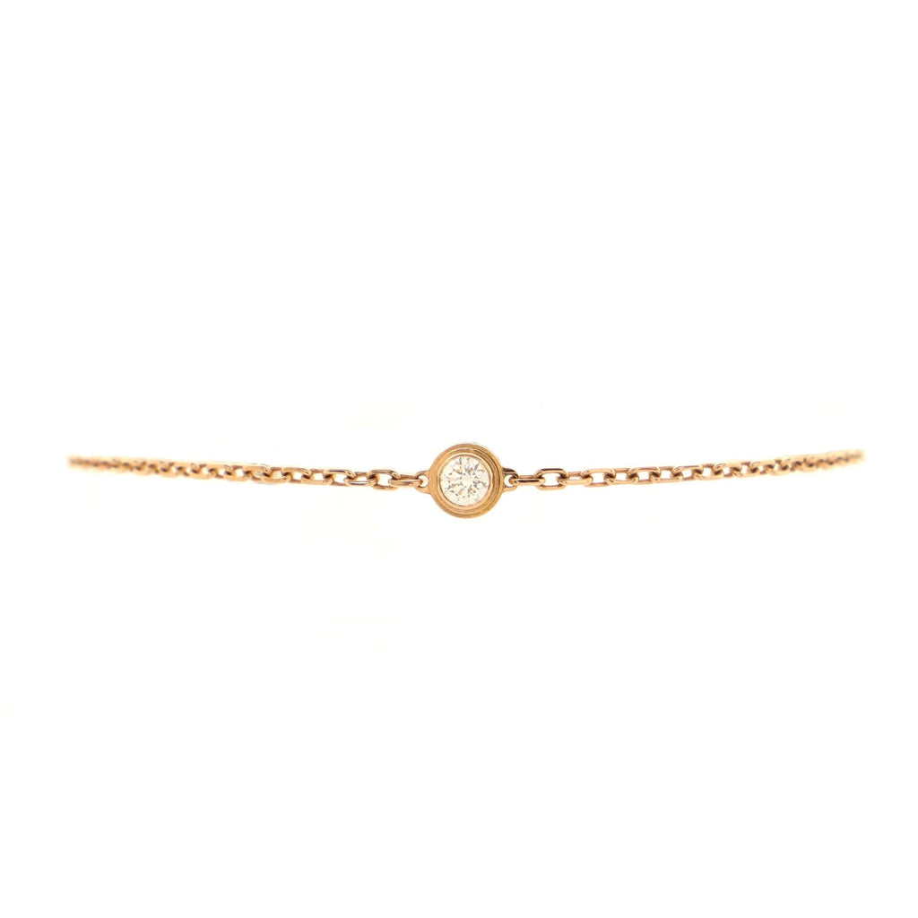 Diamants Legers Bracelet 18K Rose Gold and Diamond Small