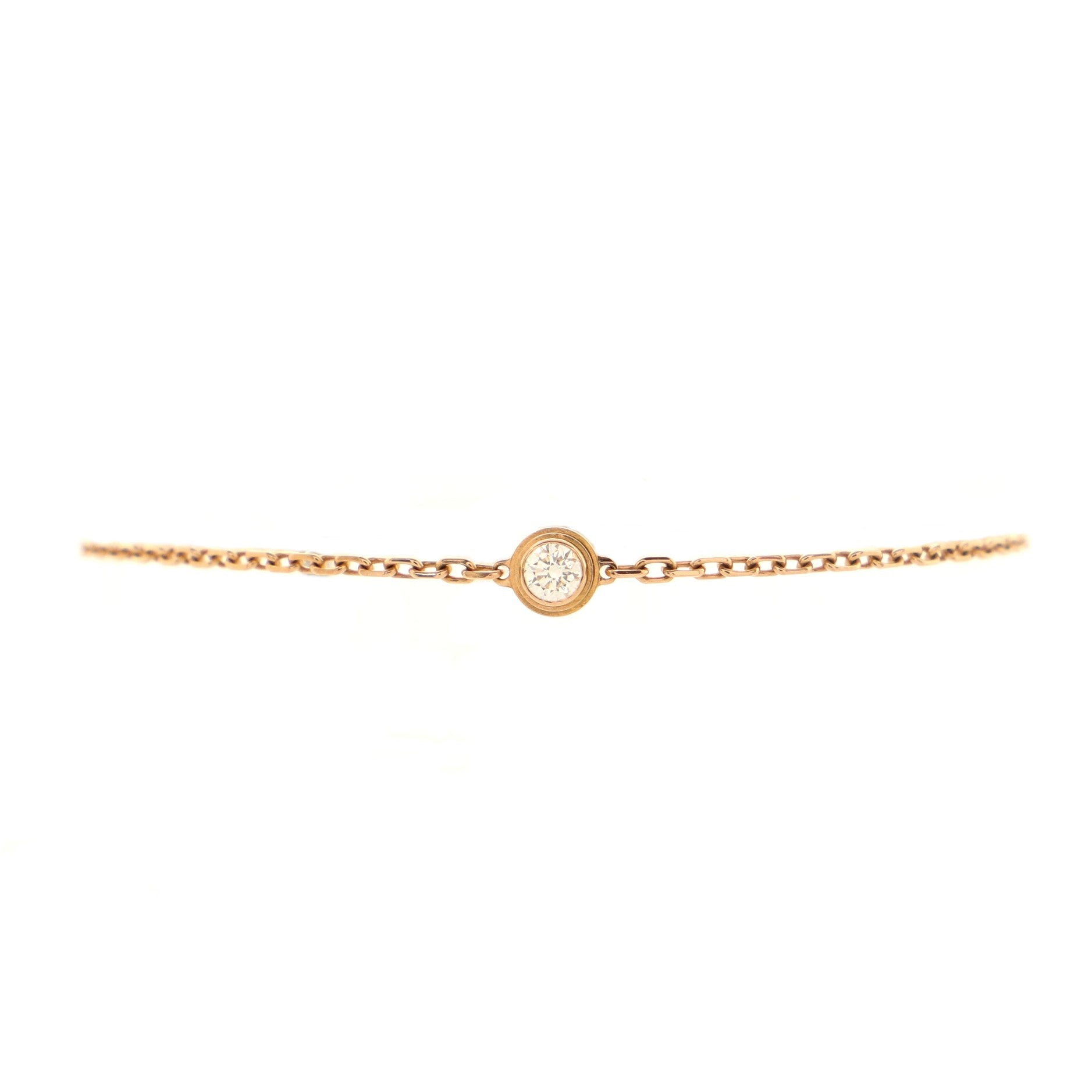 Diamants Legers Bracelet 18K Rose Gold and Diamond Small