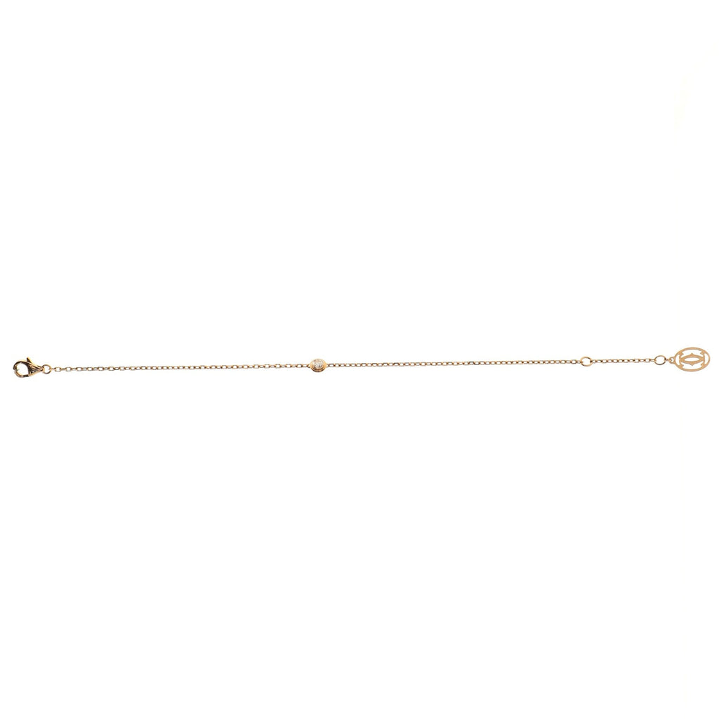 Diamants Legers Bracelet 18K Rose Gold and Diamond Small