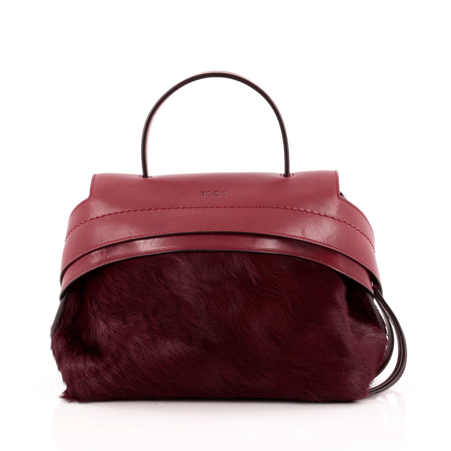 Convertible Wave Bag Pony Hair Mini