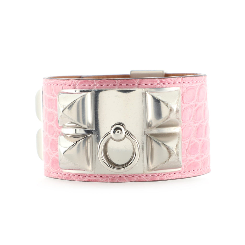 Collier de Chien Bracelet Shiny Alligator