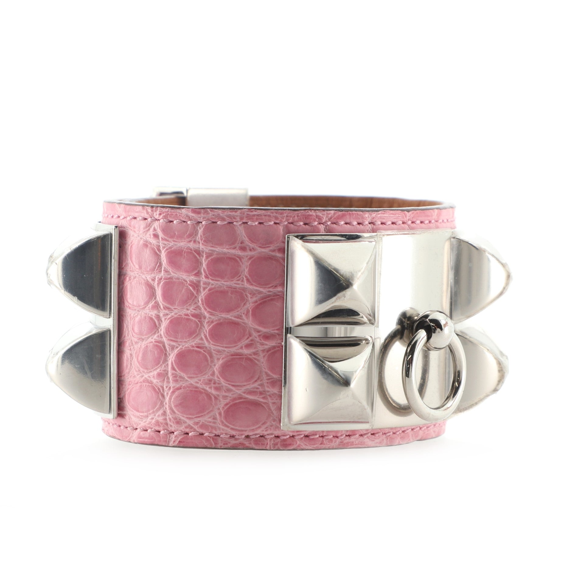 Collier de Chien Bracelet Shiny Alligator
