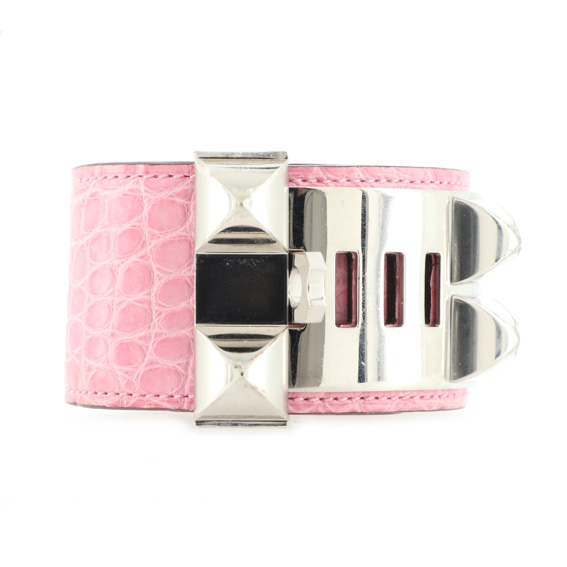 Collier de Chien Bracelet Shiny Alligator