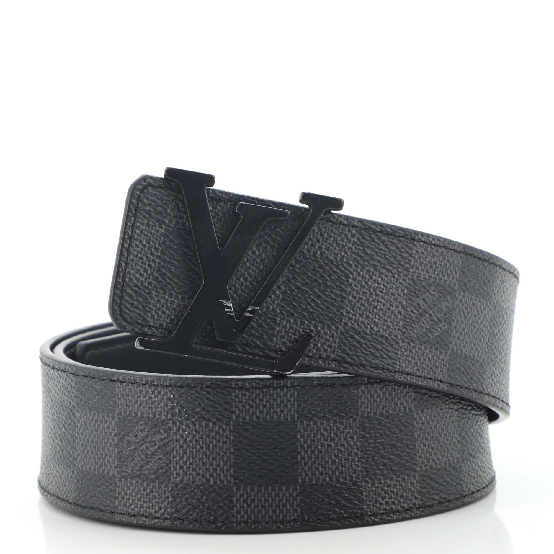 LV Initiales Belt Damier Graphite Wide 90