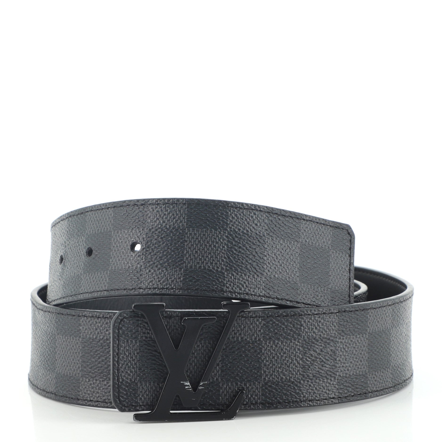 LV Initiales Belt Damier Graphite Wide 90