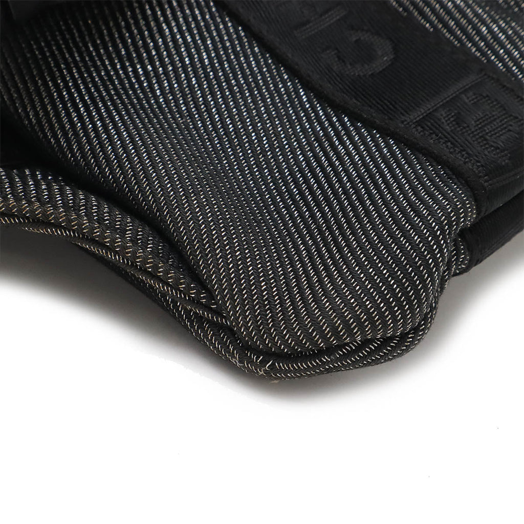 Chanel Jacquard Leather Sports Line Coco Mark Waist Bag